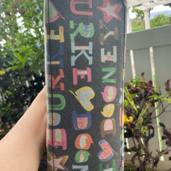 Dooney & Bourke Multicolor Canvas Tote - Picture 4 of 5